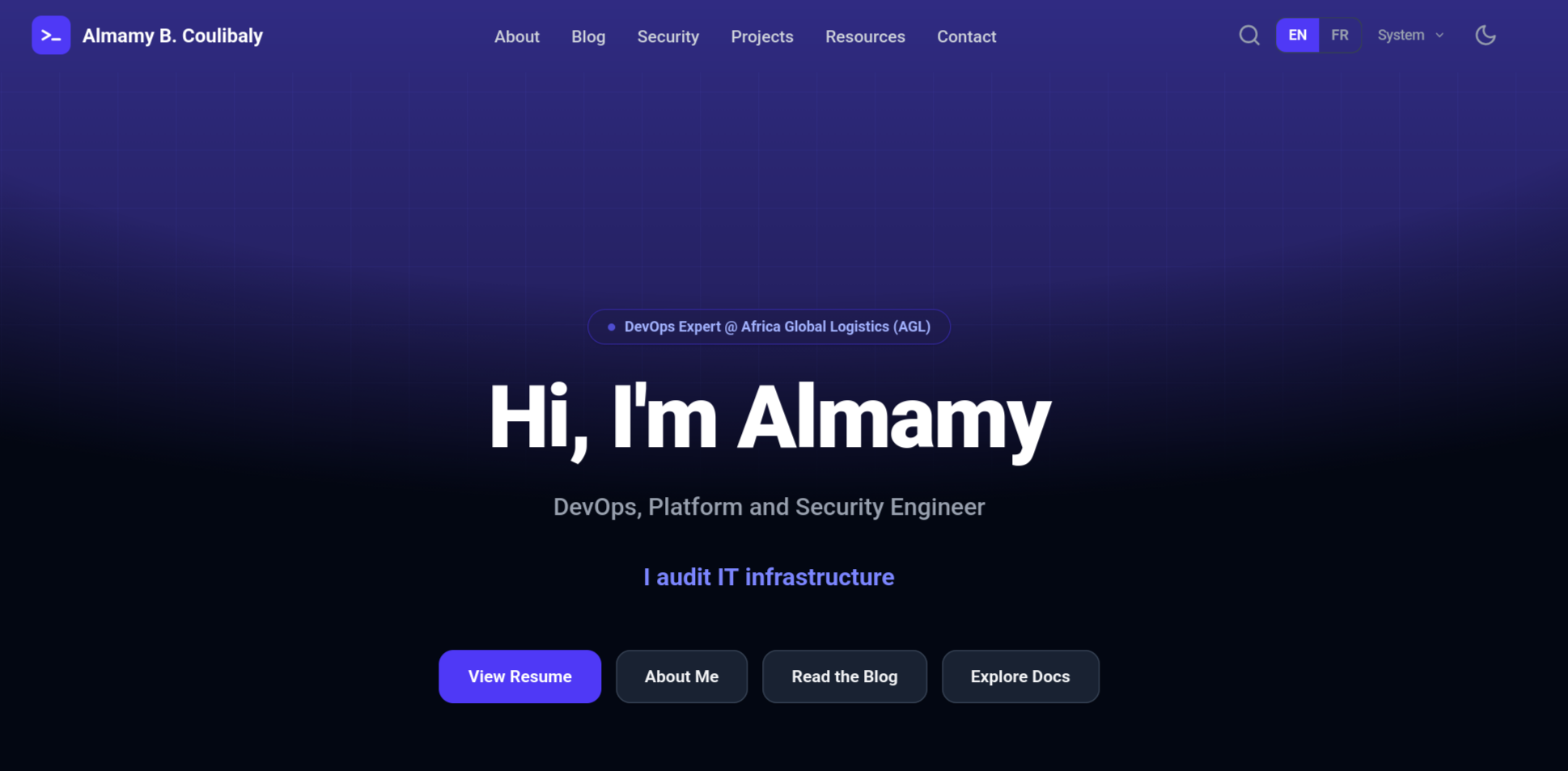 almamy.net screenshot 1